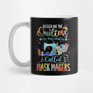 Blessed Are The Quilters Mug